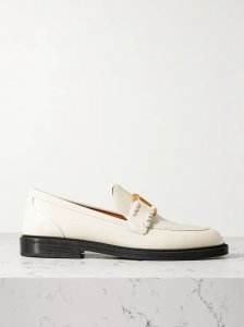 + NET SUSTAIN Marcie embellished leather loafers