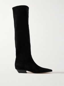 Marfa suede knee boots