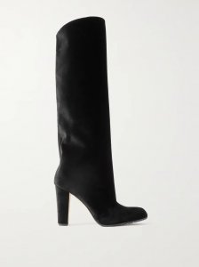 Garder 45 velvet knee boots