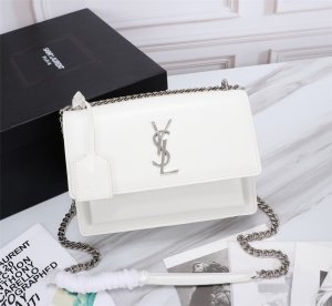 YVES SAINT LAURENT CROSSBODY BAG white