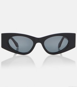 AlaïaLogo oval sunglasses