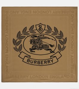 BurberryPrinted silk scarf