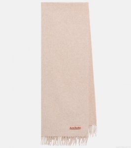 Acne StudiosCanada fringed wool scarf