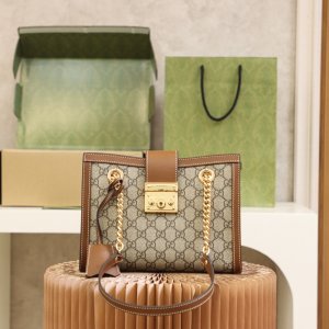 PADLOCK SMALL GG SHOULDER BAG