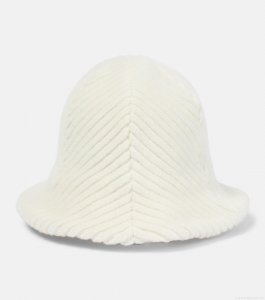 Loro PianaWool and cotton bucket hat