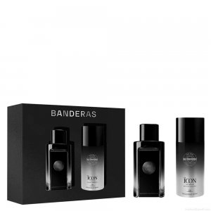 Kit Perfume Banderas The Icon The Parfum Masculino Eau de Parfum 100 ml + Desodorante Spray 150 ml