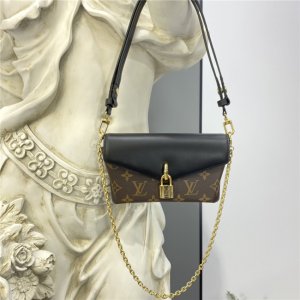 Louis Vuitton Padlock On Strap Bag Black