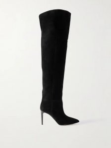 Stiletto 85 suede over-the-knee boots