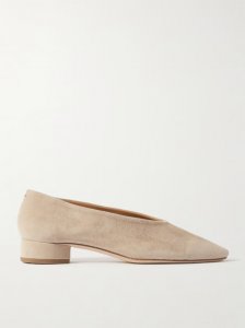 Delia suede ballet flats