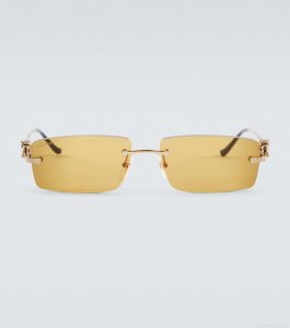 Cartier Eyewear CollectionPanthère de Cartier rectangular sunglasses