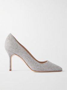 BB 90 wool pumps