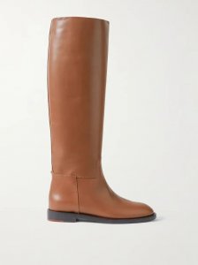 Decker leather knee boots