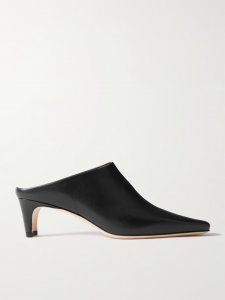 Wally leather mules