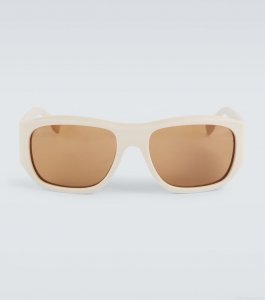 FendiLogo square sunglasses