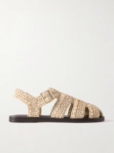 Sawer raffia sandals