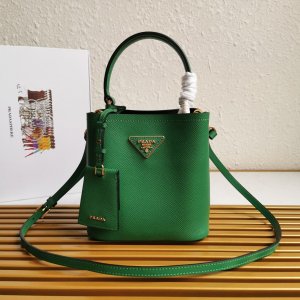 PRADA HANDBAG DOUBLE green