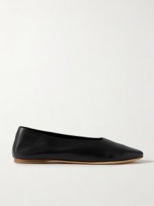 Alba leather ballet flats