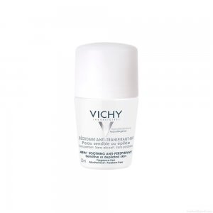 Desodorante Roll On Antitranspirante Vichy Soothing Unissex 50 ml