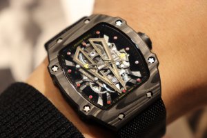 Richard Mille Men’s Collection RM27-03 Titanium and Gold Ultra-Light Tourbillon Mechanical Watch