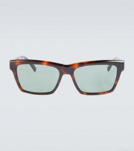 Saint LaurentRectangular acetate sunglasses