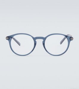 Dior EyewearDiorBlackSuitO R6I round glasses