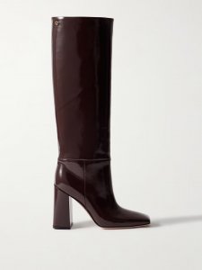 Vanta 95 patent-leather knee boots