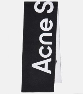 Acne StudiosToronty wool-blend jacquard scarf