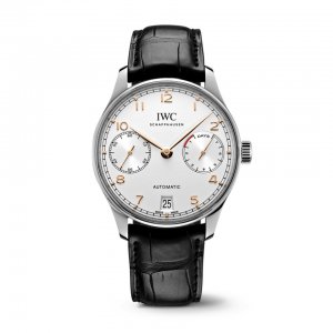 The Portuguese Series 7-Day Power Reserve Mechanical Wristwatch.