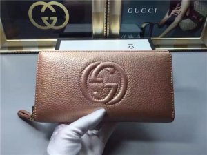 Gucci Soho Leather Zip Around Wallet (Varied Colors)