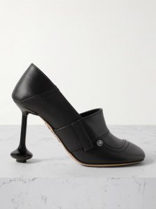 Toy leather pumps