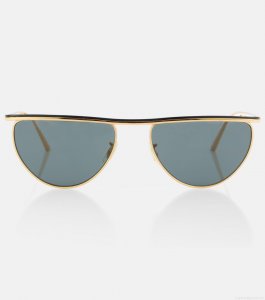 Khaitex Oliver Peoples 1984C flat-top sunglasses