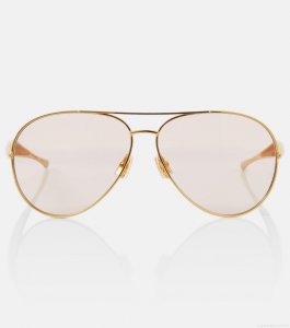 Bottega VenetaSardine aviator sunglasses