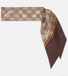 GucciGG silk scarf