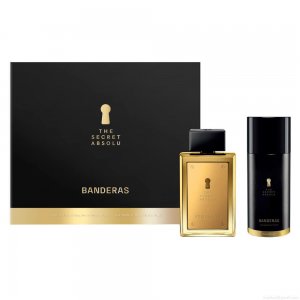 Kit Perfume Banderas The Secret Absolu Eau de Parfum Masculino 100 ml + Desodorante 150 ml