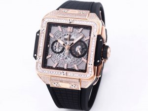 HUBLOT UBO Square Bang Unico Series Wristwatch