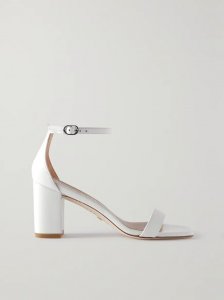 NudistCurve leather sandals