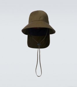 Loro PianaWool-blend technical bucket hat