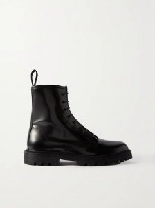 Ranger lace-up leather ankle boots