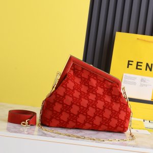 FENDI CROSSBODY BAG Red