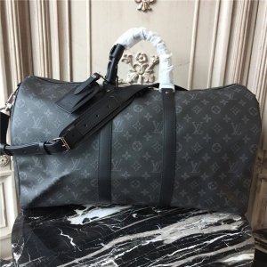 Louis Vuitton Keepall Bandouliere 50 Monogram Eclipse Canvas