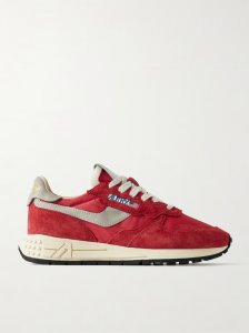 Reelwind Low suede and shell sneakers