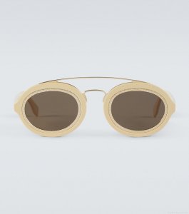 FendiFF Around oval sunglasses