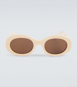 Celine EyewearTriomphe 01 oval sunglasses