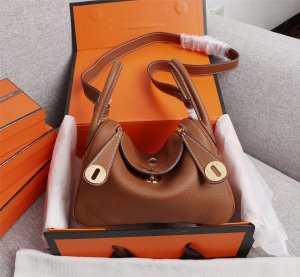 HERMES HANDBAG brown