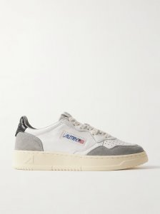 Medalist Low leather and suede sneakers