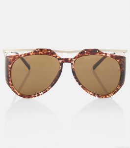 Saint LaurentSL M137 Amelia aviator sunglasses