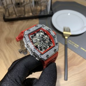 Richard Mille RM035-AMERICA5 Full Diamond-set Skeleton Watch