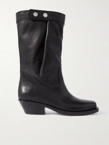 Ademe leather ankle boots