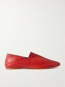 Pascale leather slippers