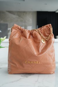 CHANEL HANDBAG Caramel color